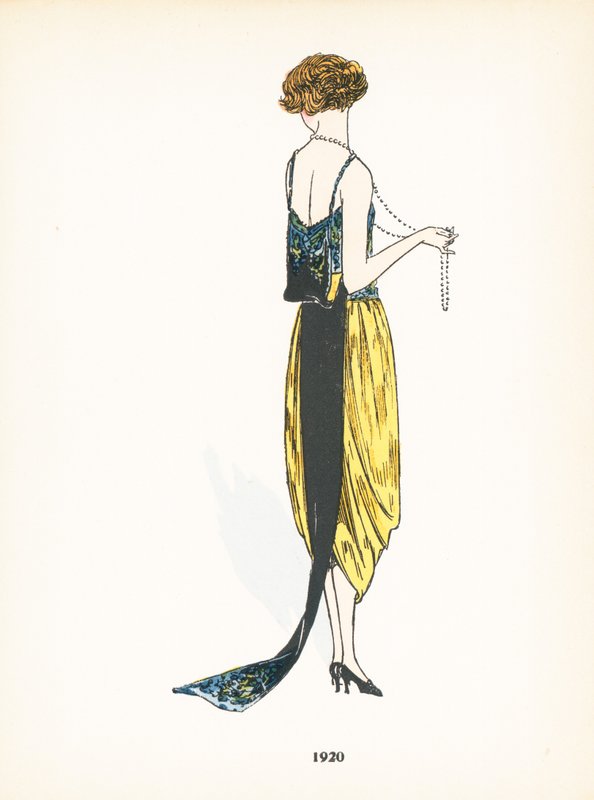 Damenmode, 1920 von French School