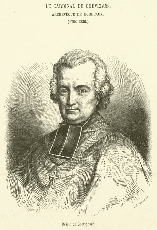 Der Kardinal von Cheverus, Erzbischof von Bordeaux von French School