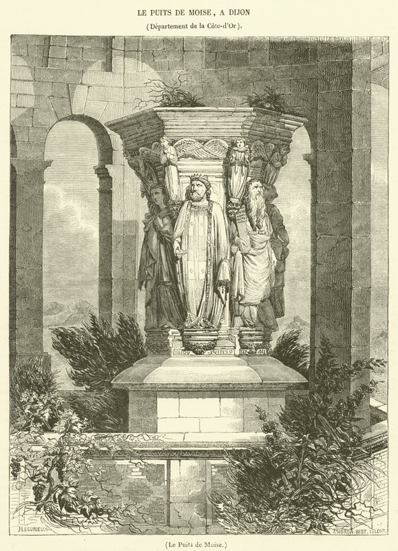 Der Brunnen des Moses von French School