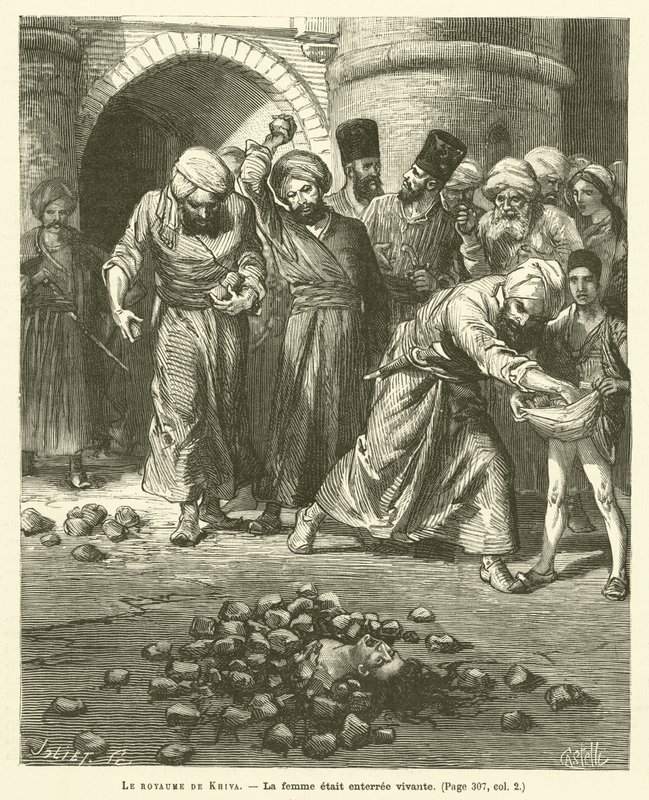 Le Royaume De Khiva (Stich) von French School