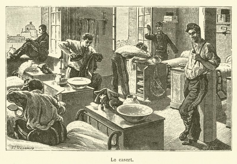 Der Kasert (Gravur) von French School