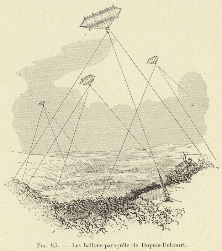 Die Hagelballons von Dupuis-Delcourt von French School
