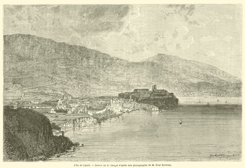 Die Insel Lipari von French School