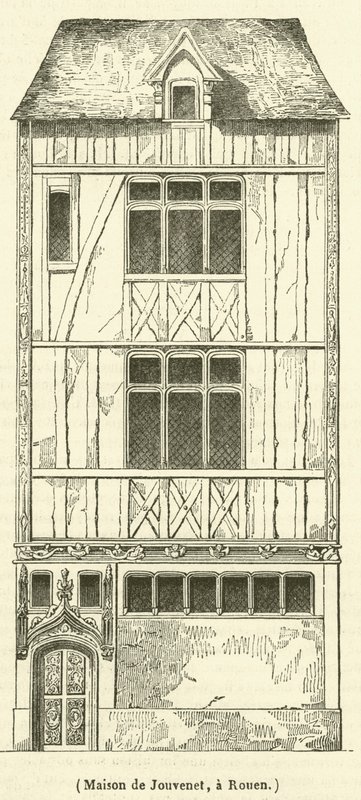Haus von Jouvenet in Rouen von French School