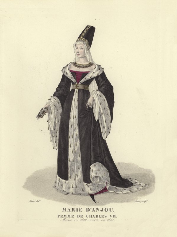 Marie von Anjou, Ehefrau von König Karl VII. von Frankreich von French School