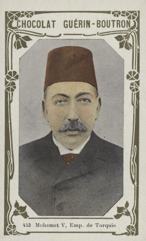 Mohamet V, Kaiser der Türkei von French School