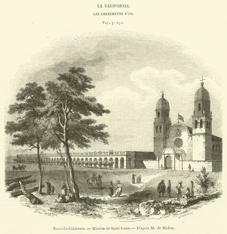 Neu-Kalifornien, Mission von Saint-Louis von French School