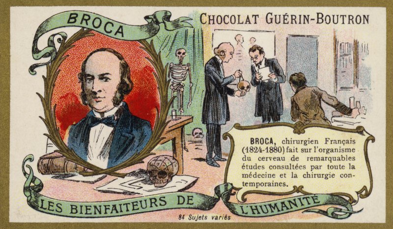 Paul Broca, französischer Arzt, Anatom und Anthropologe von French School