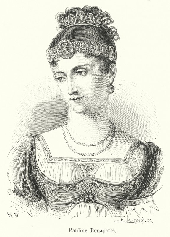 Pauline Bonaparte von French School