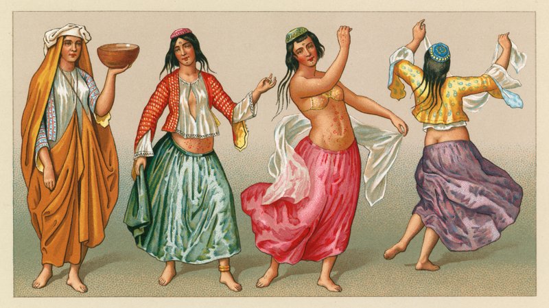 Persische Tracht von French School