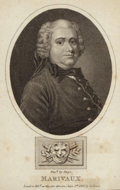 Pierre de Marivaux - Französischer Romanautor und Dramatiker (1688-1763) von French School