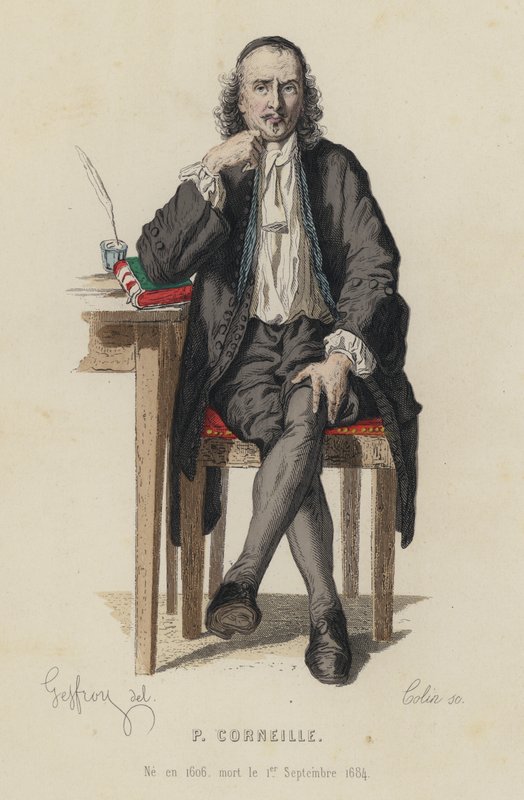 Porträt von Pierre Corneille, französischer Dramatiker von French School