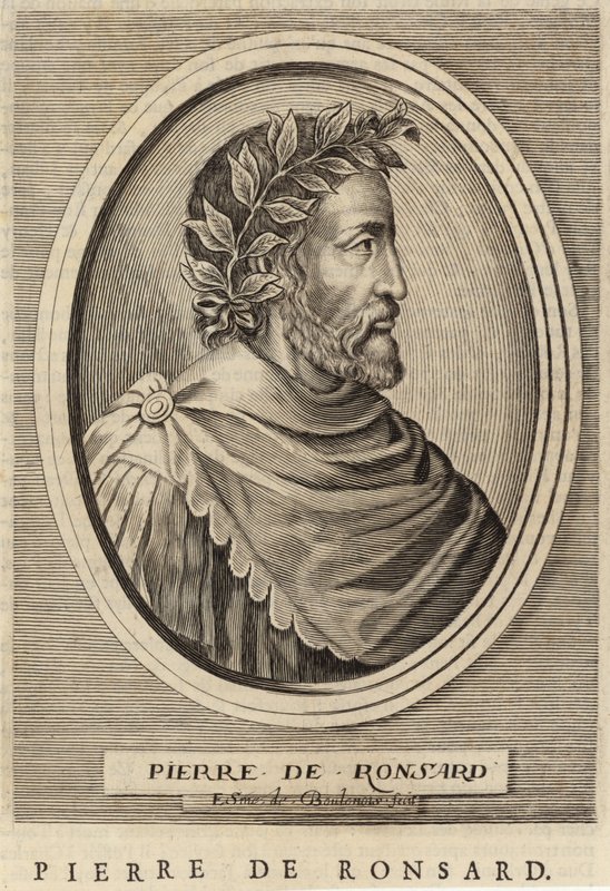 Porträt von Pierre de Ronsard von French School