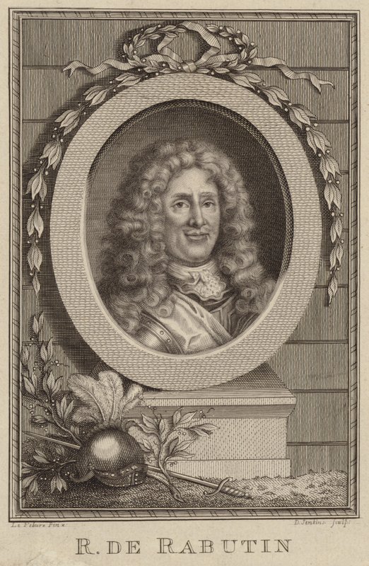 Porträt von Roger de Rabutin, Comte de Bussy von French School