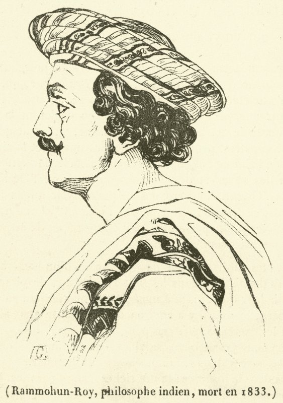 Rammohun-Roy, indischer Philosoph, gestorben 1833 von French School