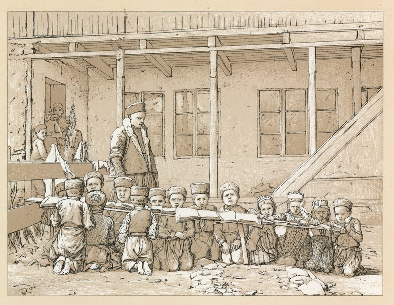 Russisches Kostüm von French School