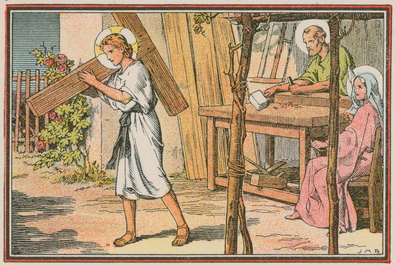 Szene aus dem Leben Jesu von French School