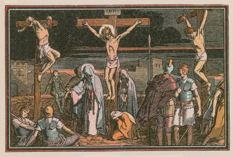 Szene aus dem Leben Jesu von French School