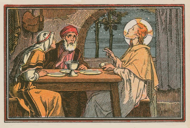 Szene aus dem Leben Jesu von French School