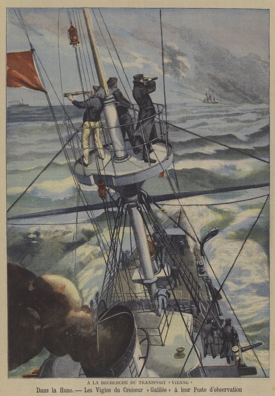 Suche nach dem vermissten französischen Schiff Vienne von French School