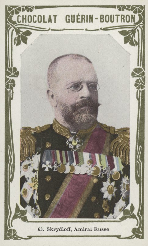 Skrydloff, russischer Admiral von French School
