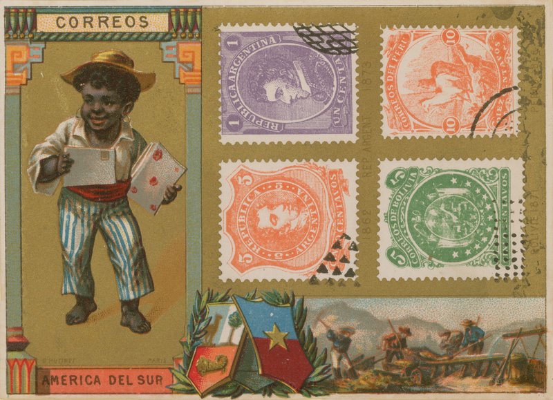 Südamerikanische Briefmarken von French School