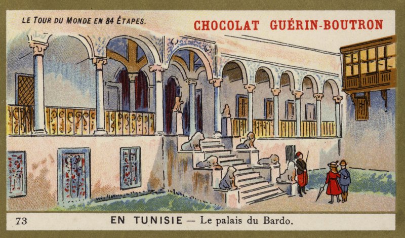 Der Bardo-Palast, Tunesien von French School