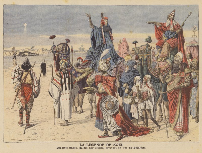 Die Weihnachtsgeschichte von French School