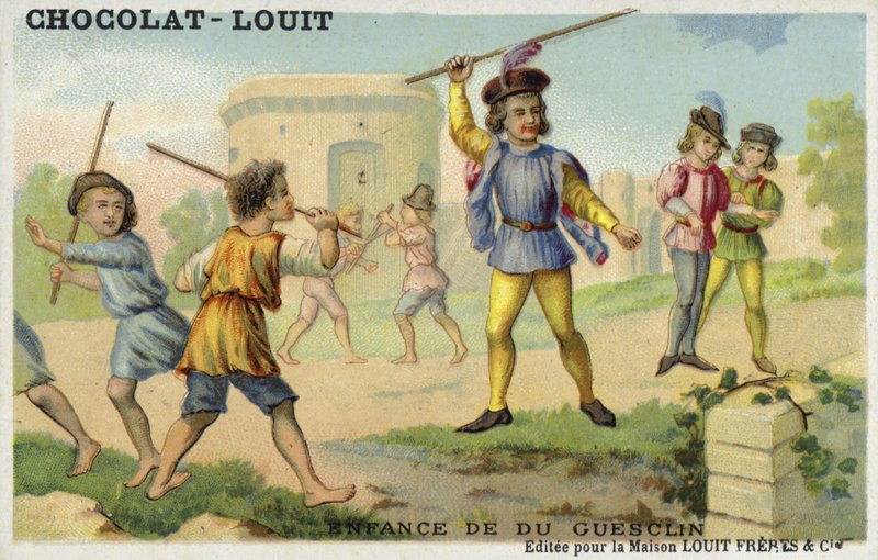 Die Kindheit von Bertrand du Guesclin von French School