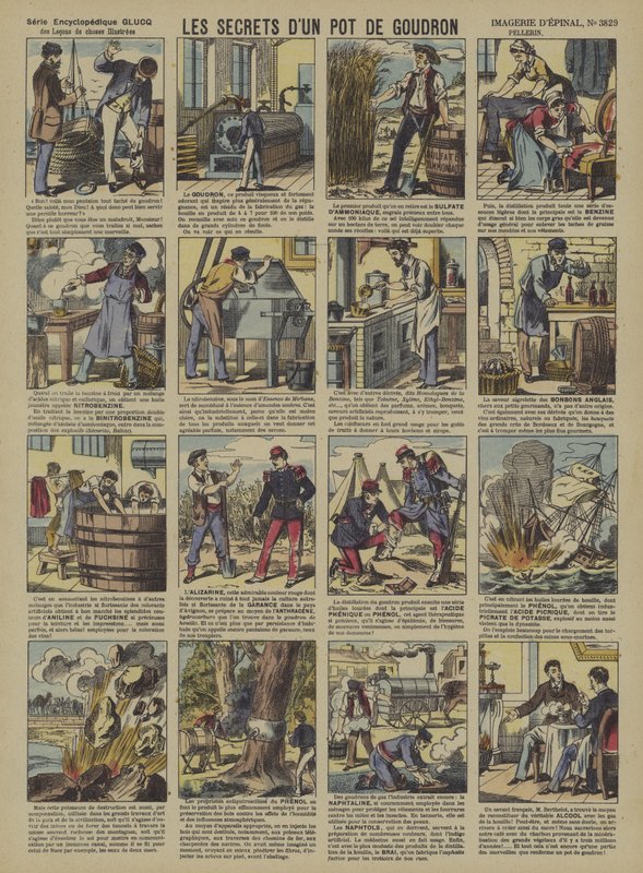 Die Geheimnisse eines Teerfasses von French School