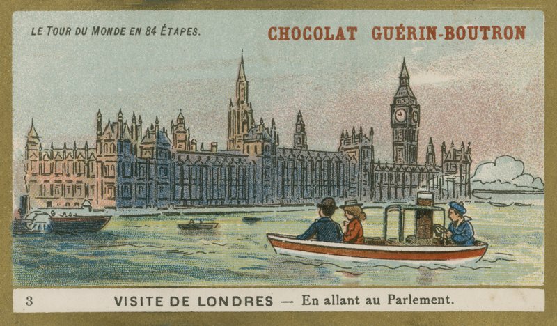 Besuch in London - auf dem Weg zum Parlament von French School