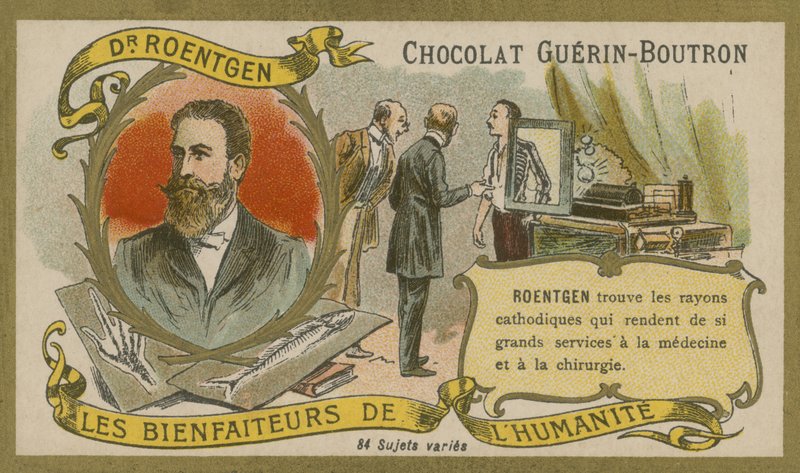 Wilhelm Röntgen, deutscher Physiker und Entdecker der Röntgenstrahlen von French School