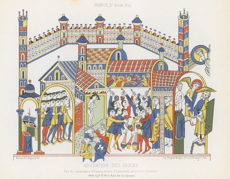 Götzenanbetung von French School