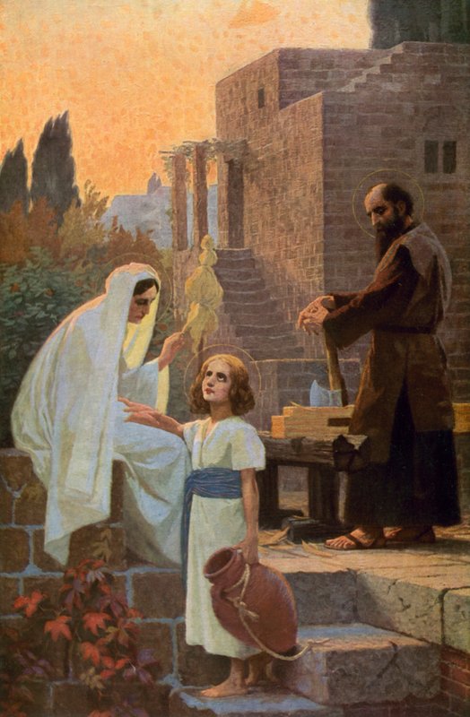 Die Heilige Familie von Gebhard Fugel