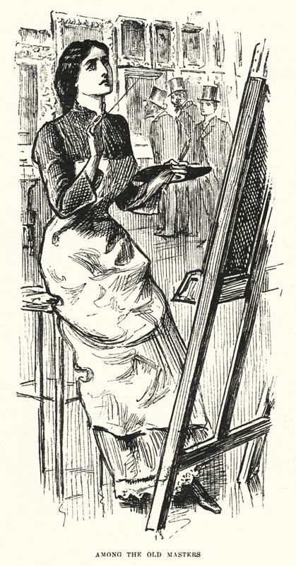 Illustration für Trilby von George du Maurier von George (after) Du Maurier