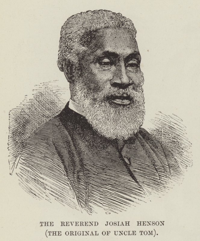 Der Reverend Josiah Henson (Das Original von Onkel Tom) von George Augustus Sala