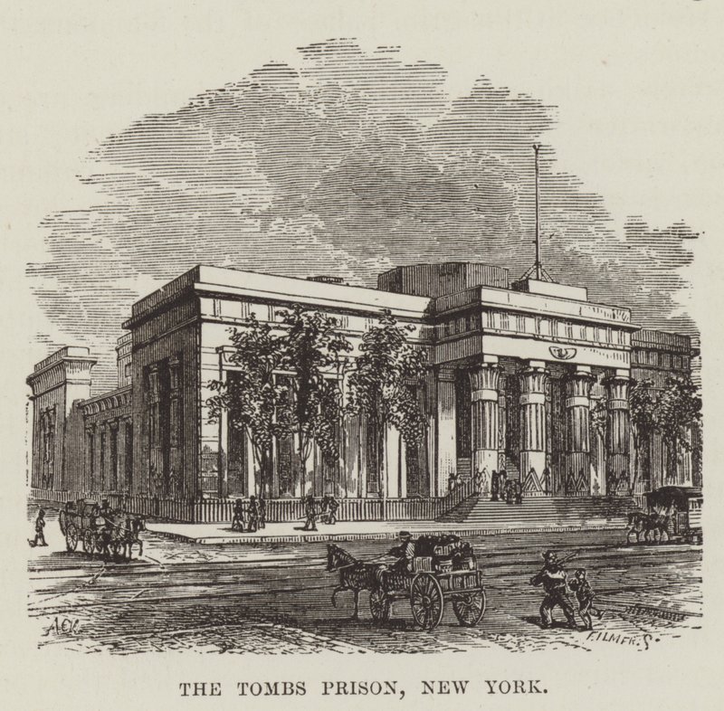 Das Gefängnis Tombs, New York von George Augustus Sala