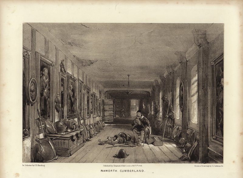 Naworth, Cumberland von George Cattermole