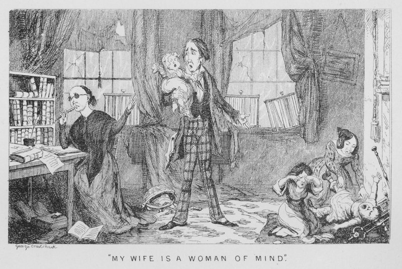Meine Frau ist eine Frau von Verstand? von George Cruikshank