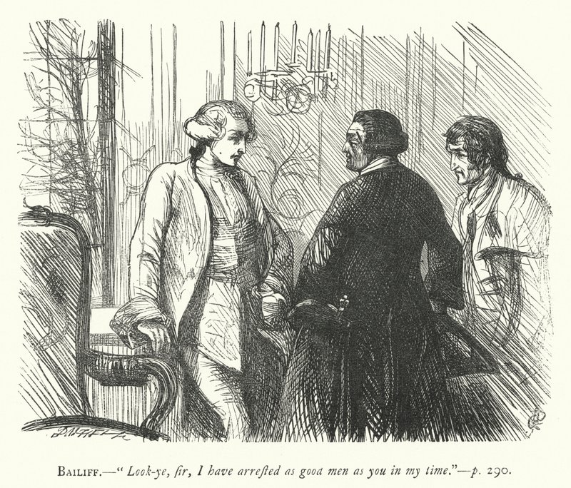 Illustration für Der Gutmütige Mann von George John Pinwell