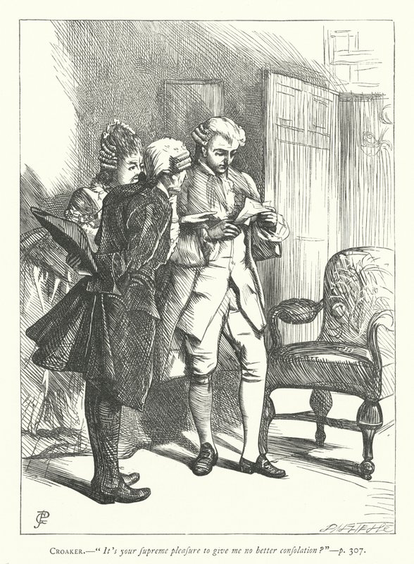 Illustration für Der Gutmütige Mann von George John Pinwell