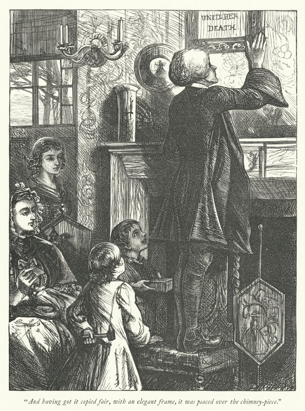 Illustration für Der Pfarrer von Wakefield von George John Pinwell