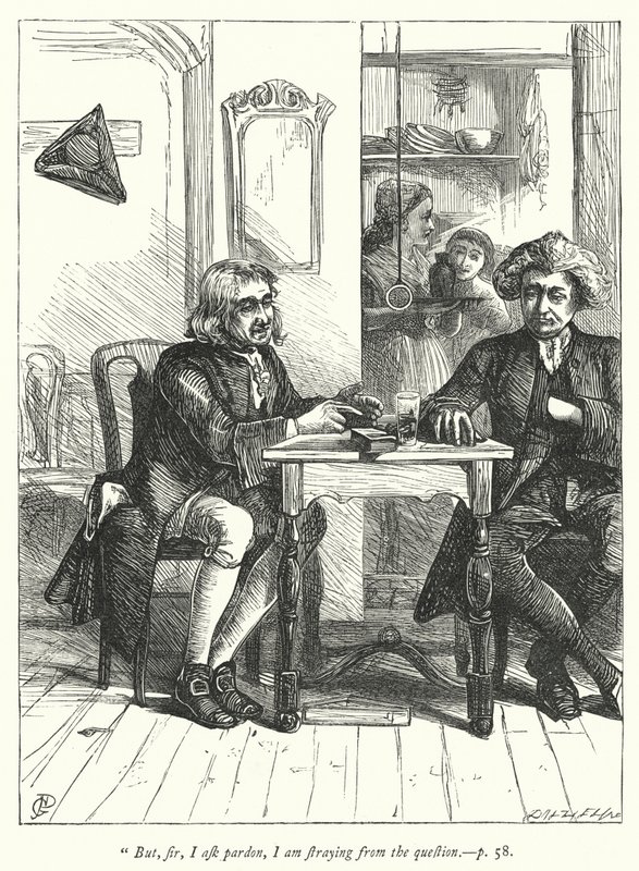 Illustration für Der Pfarrer von Wakefield von George John Pinwell