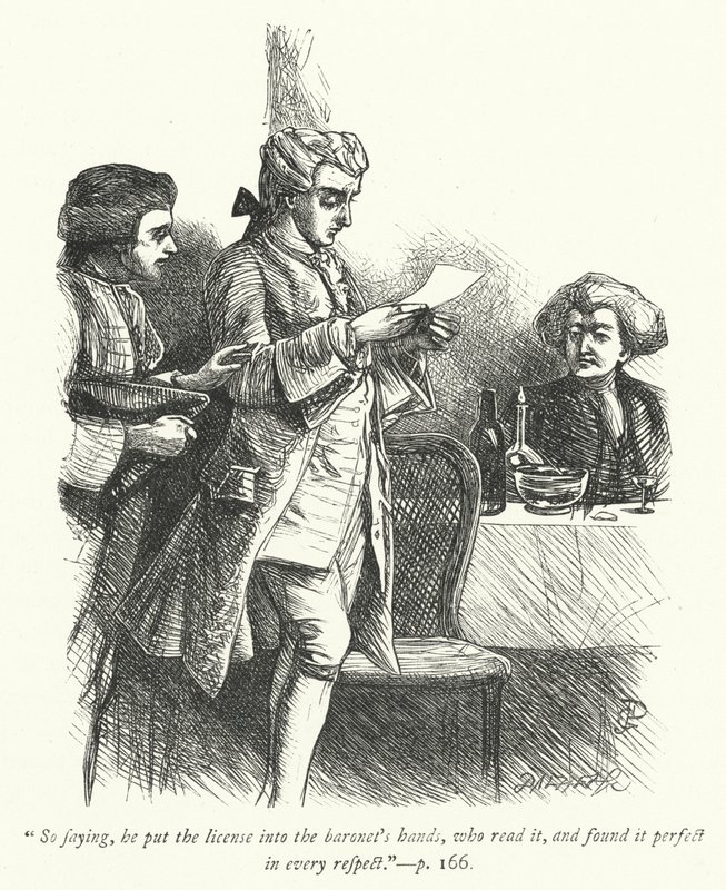 Illustration für Der Pfarrer von Wakefield von George John Pinwell