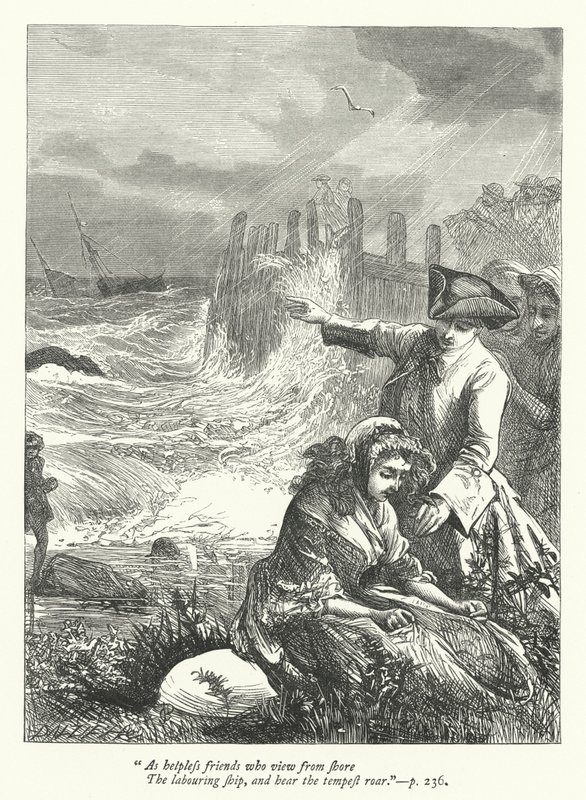 Illustration für Threnodia Augustalis (Gravur) von George John Pinwell