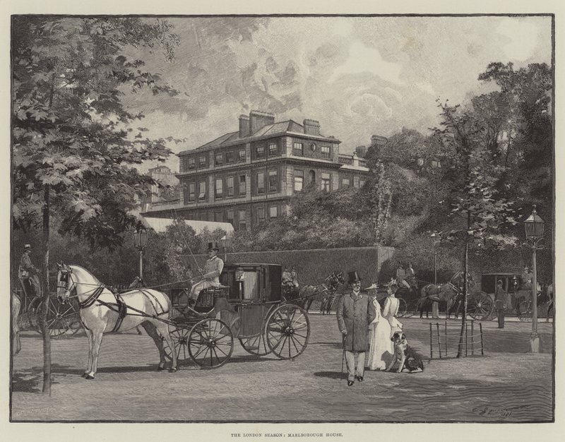 Die Londoner Saison, Marlborough House von George L. Seymour