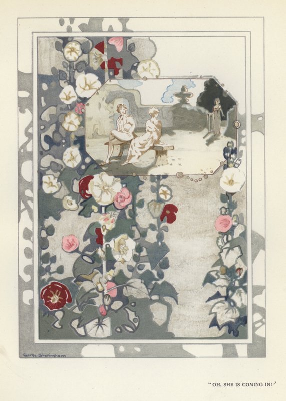 Illustration für Der glückliche Heuchler von Max Beerbohm von George Sheringham