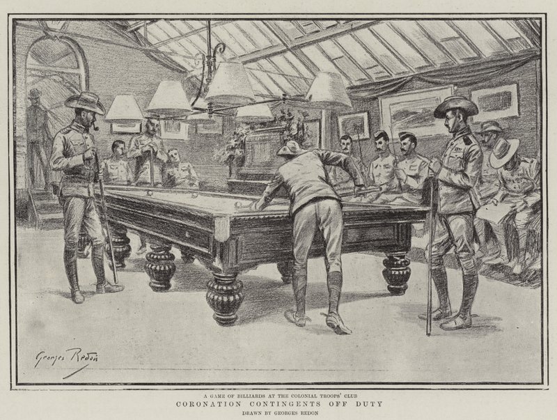 Krönungskontingente außer Dienst von Georges Redon