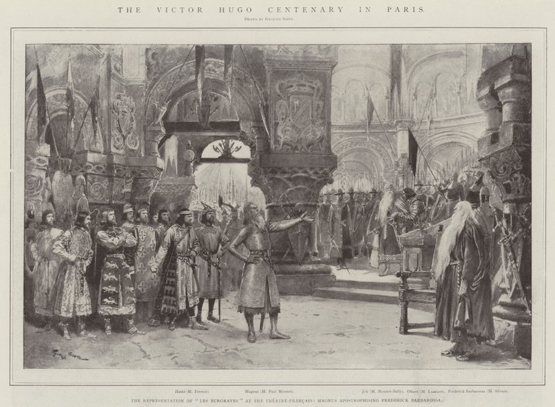 Das Victor-Hugo-Jubiläum in Paris von Georges Bertin Scott