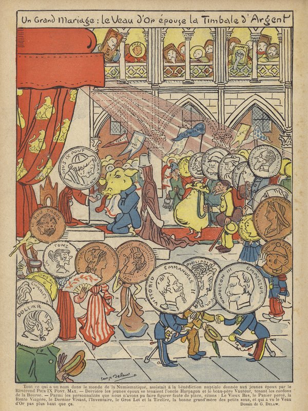 Illustration für Le Rire von Georges Delaw